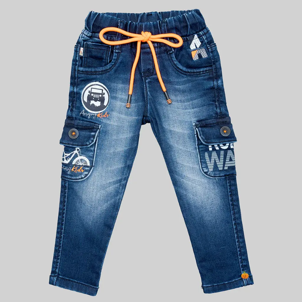 STYLONES Elastic Waist Jeans for Boys