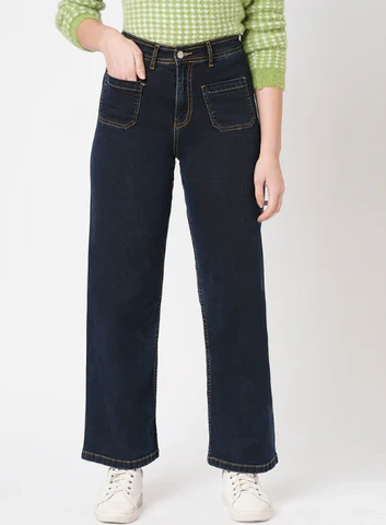 stylones woman wide leg jeans