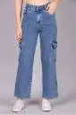 WOMAN CARGO JEANS